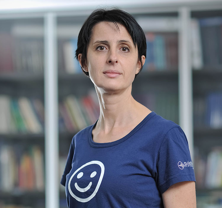 Ljubica Tušek Knežević - der Abteilung für Netzhauterkrankungen